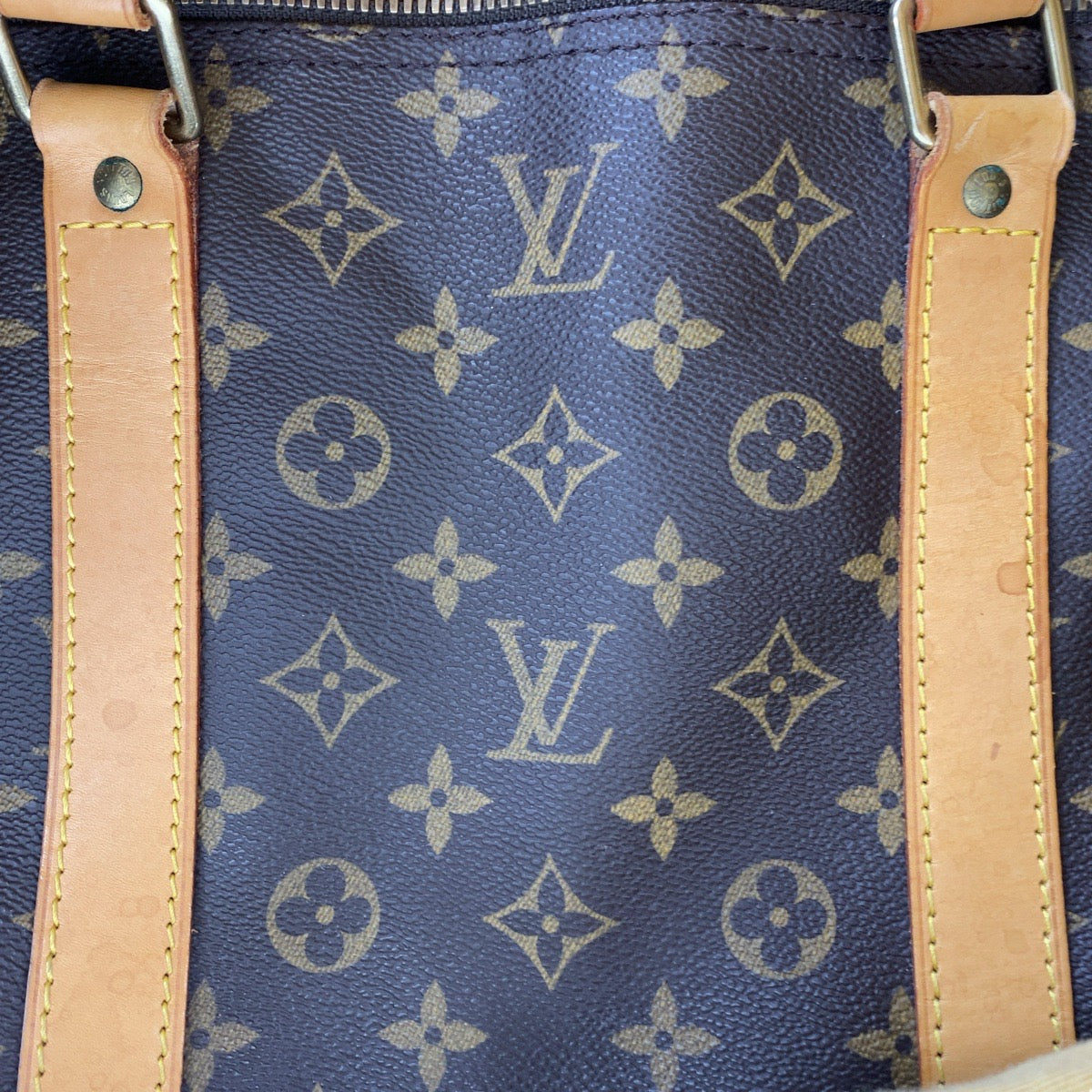 LOUIS VUITTON Boston Duffel bag M41412 PVC, Leather Brown Boston Duffel bag unisex Monogram Keepall  bandouliere 60 Women Used