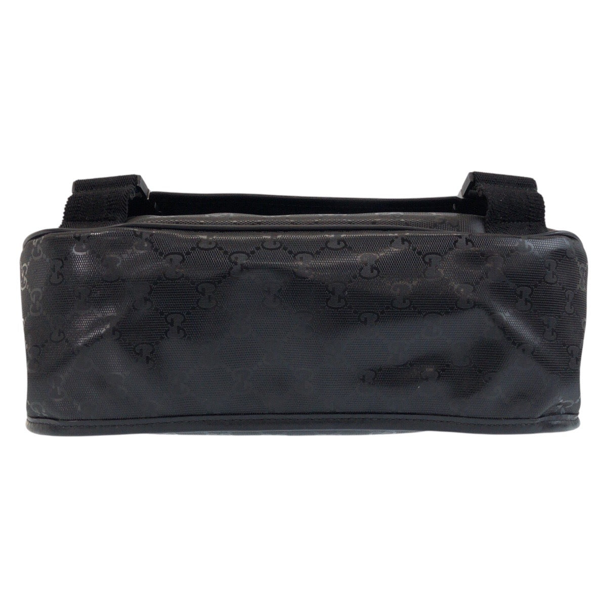 GUCCI Shoulder Bag PVC black Shoulder Bag Messenger bag GG implementation Women Used