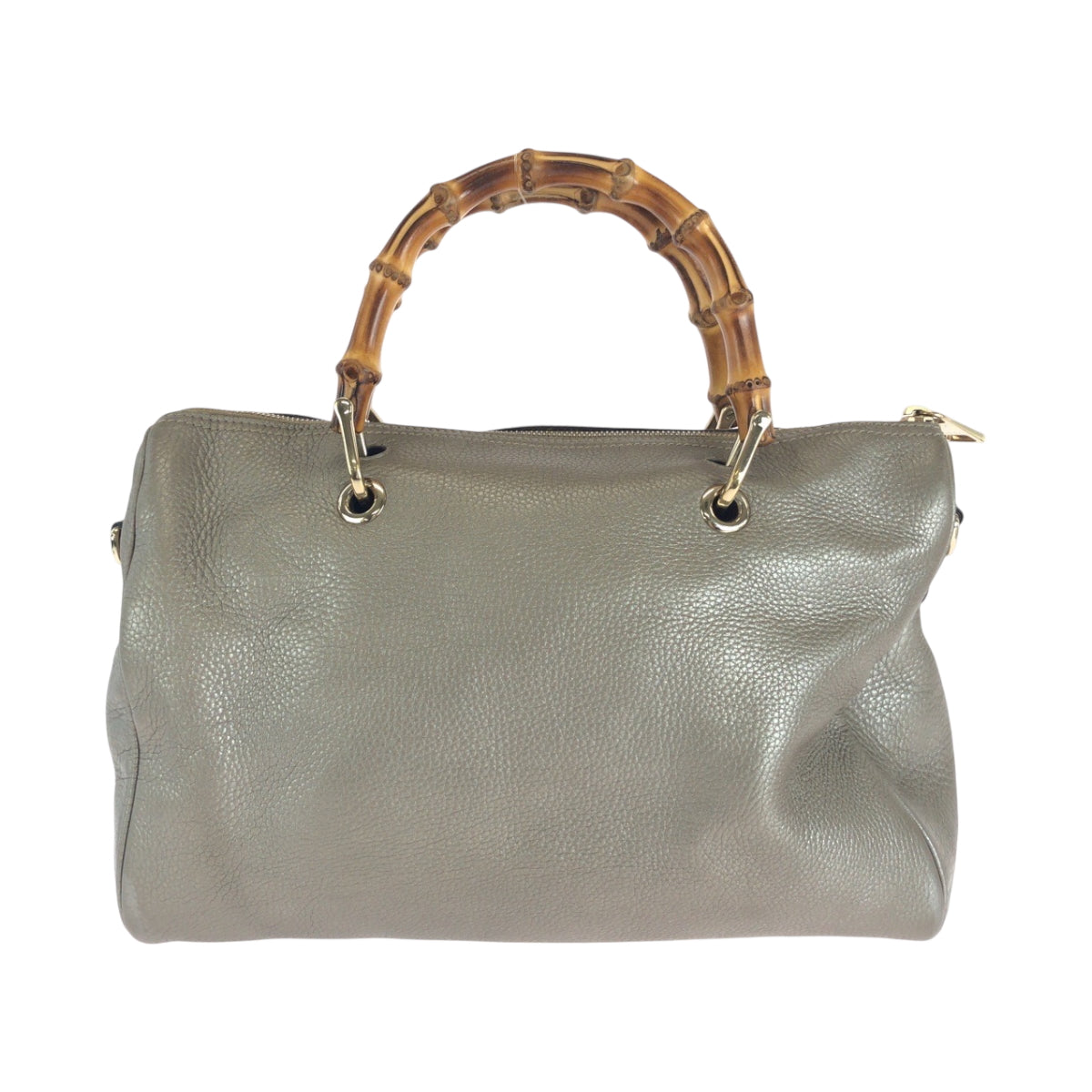 GUCCI Shoulder Bag 353124 leather gold Shoulder Bag Handbag 2way Bamboo Women Used