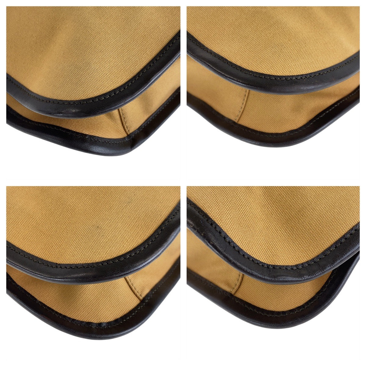 GUCCI Shoulder Bag 001 4321 canvas beige Sherry line
