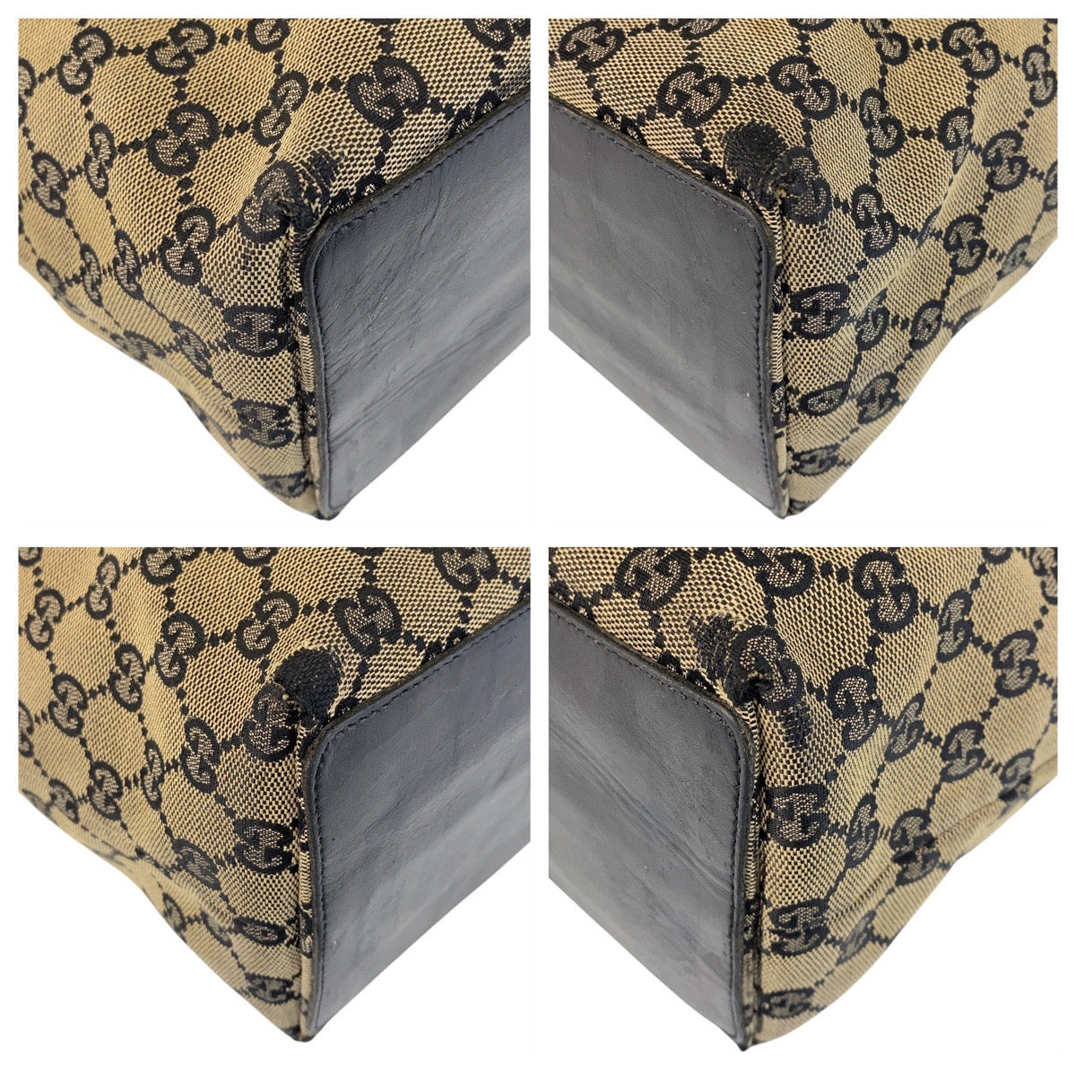 GUCCI Tote Bag 002 1098 GG canvas beige