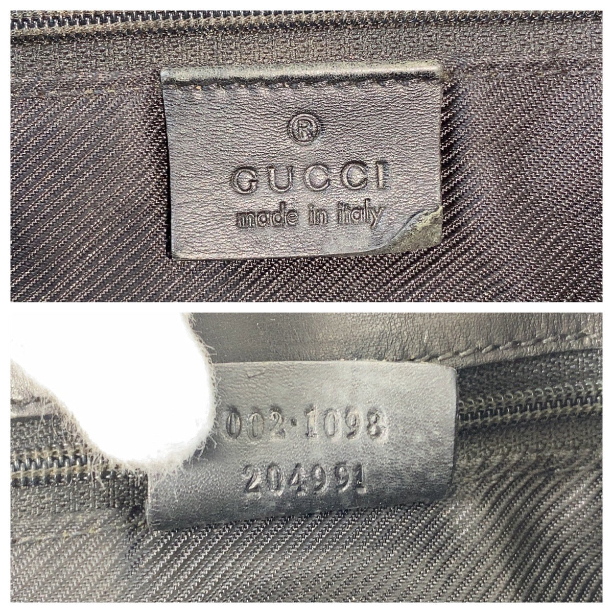 GUCCI Tote Bag 002 1098 GG canvas beige