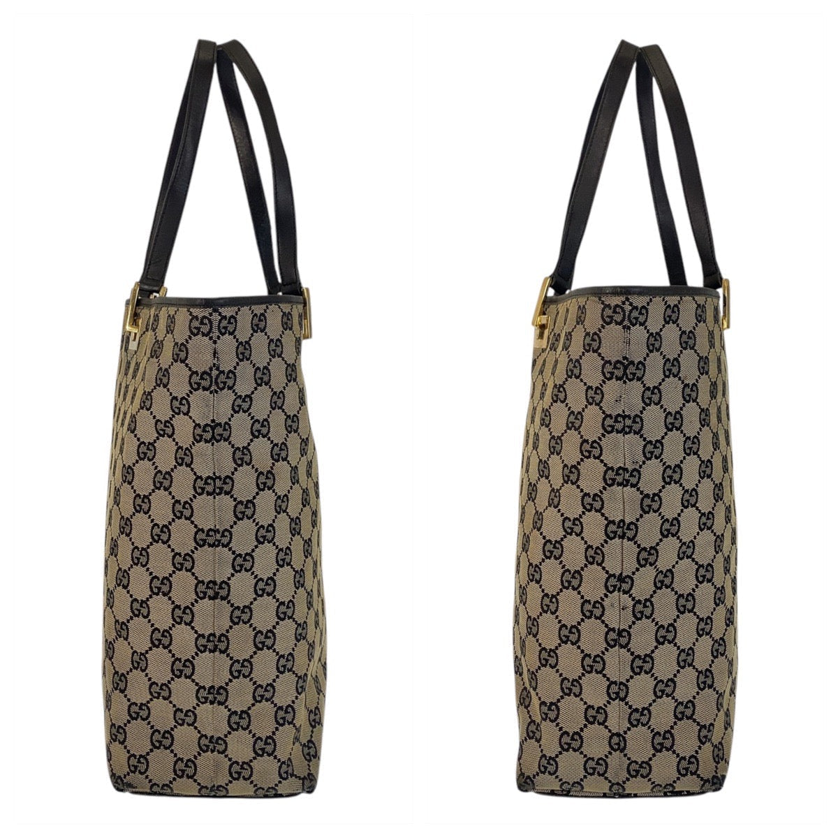 GUCCI Tote Bag 002 1098 GG canvas beige