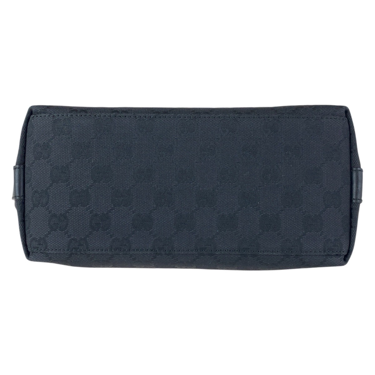 GUCCI Shoulder Bag 000 0602 GG canvas Black SilverMetal