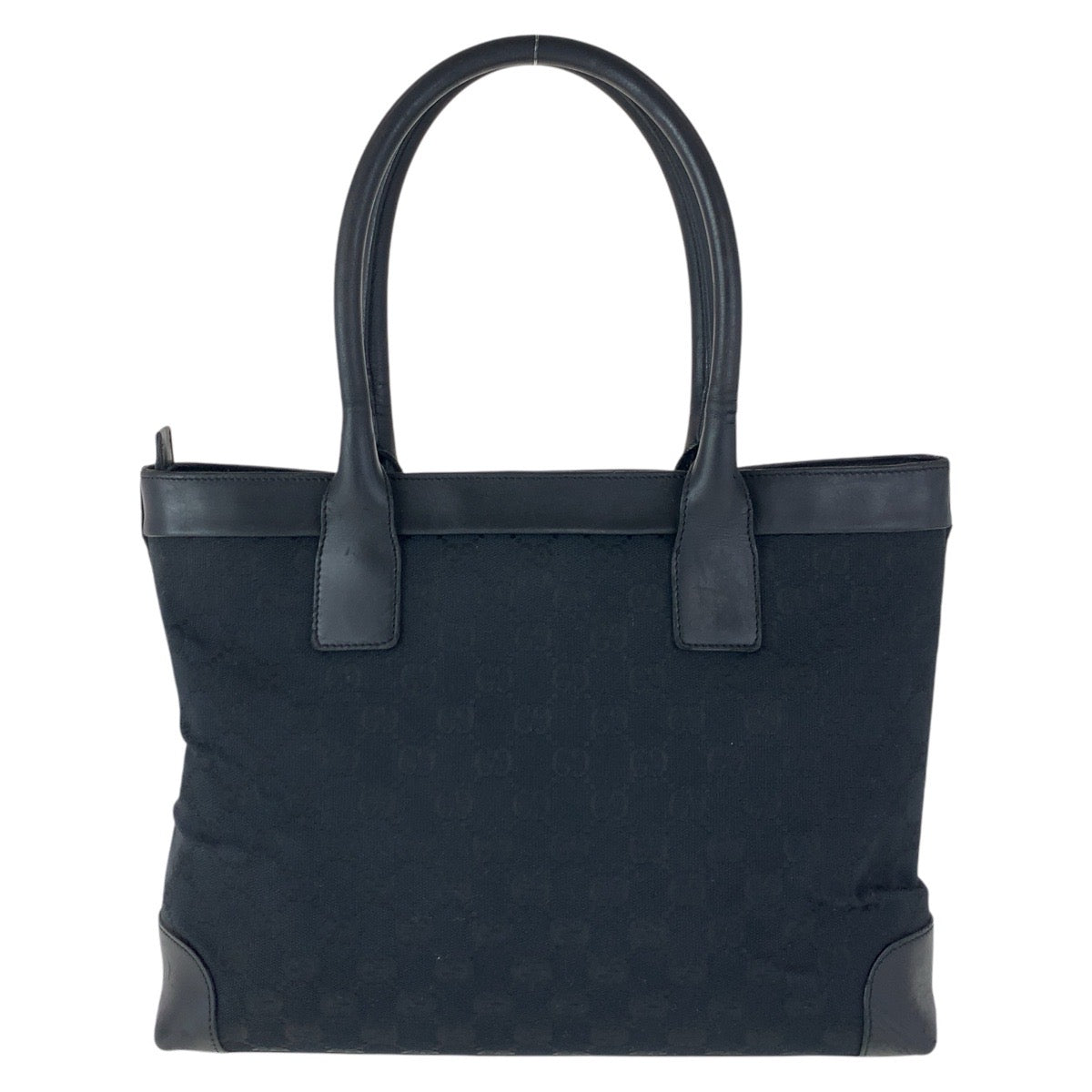 GUCCI Tote Bag 33890 GG canvas black