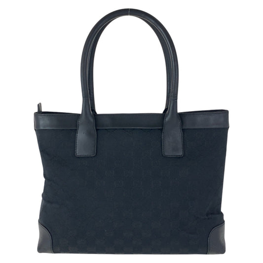 GUCCI Tote Bag 33890 GG canvas black