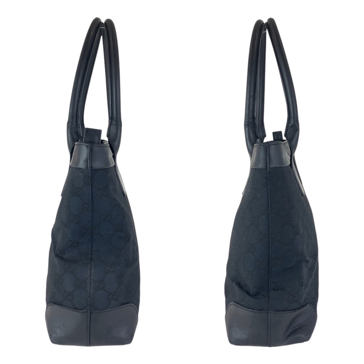 GUCCI Tote Bag 33890 GG canvas black