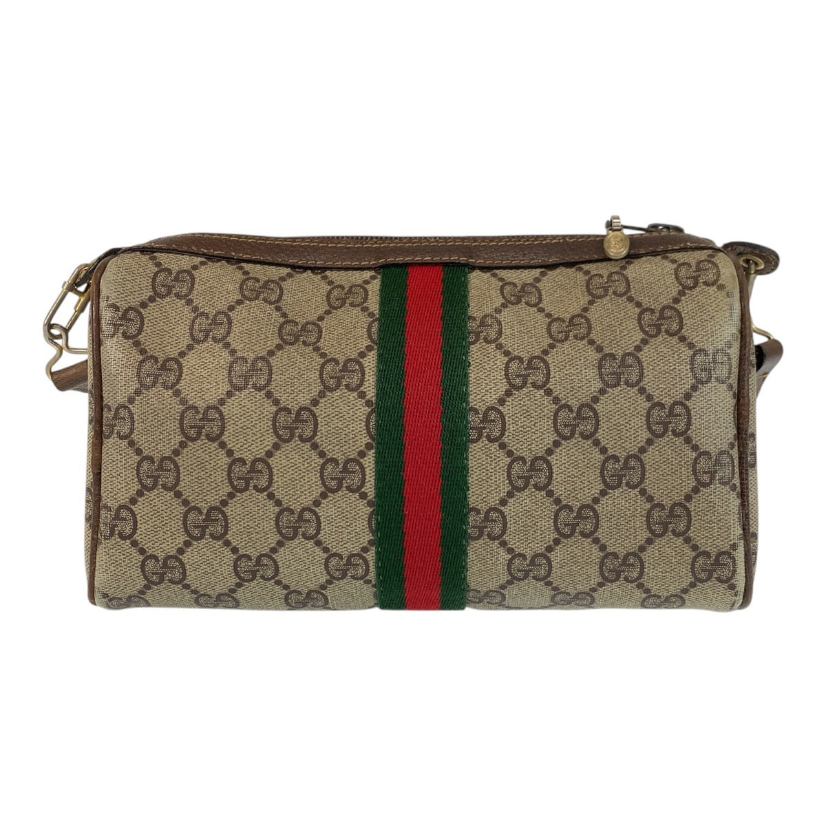 GUCCI Shoulder Bag 41 004 4465 GG Supreme Canvas beige Sherry Line Old Gucci