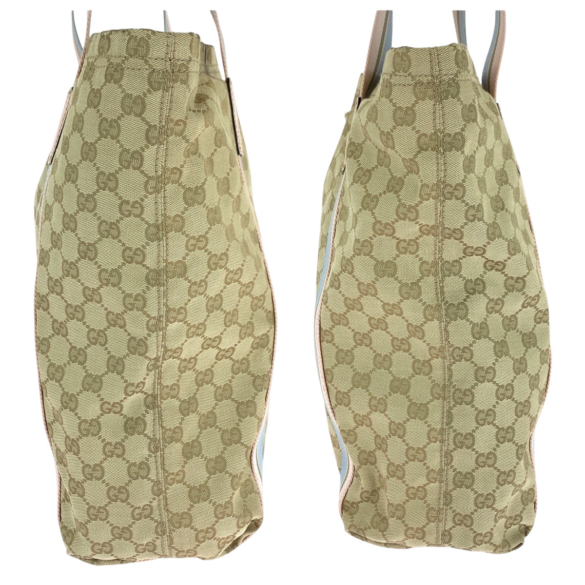 GUCCI Tote Bag 189669 GG canvas beige Sherry