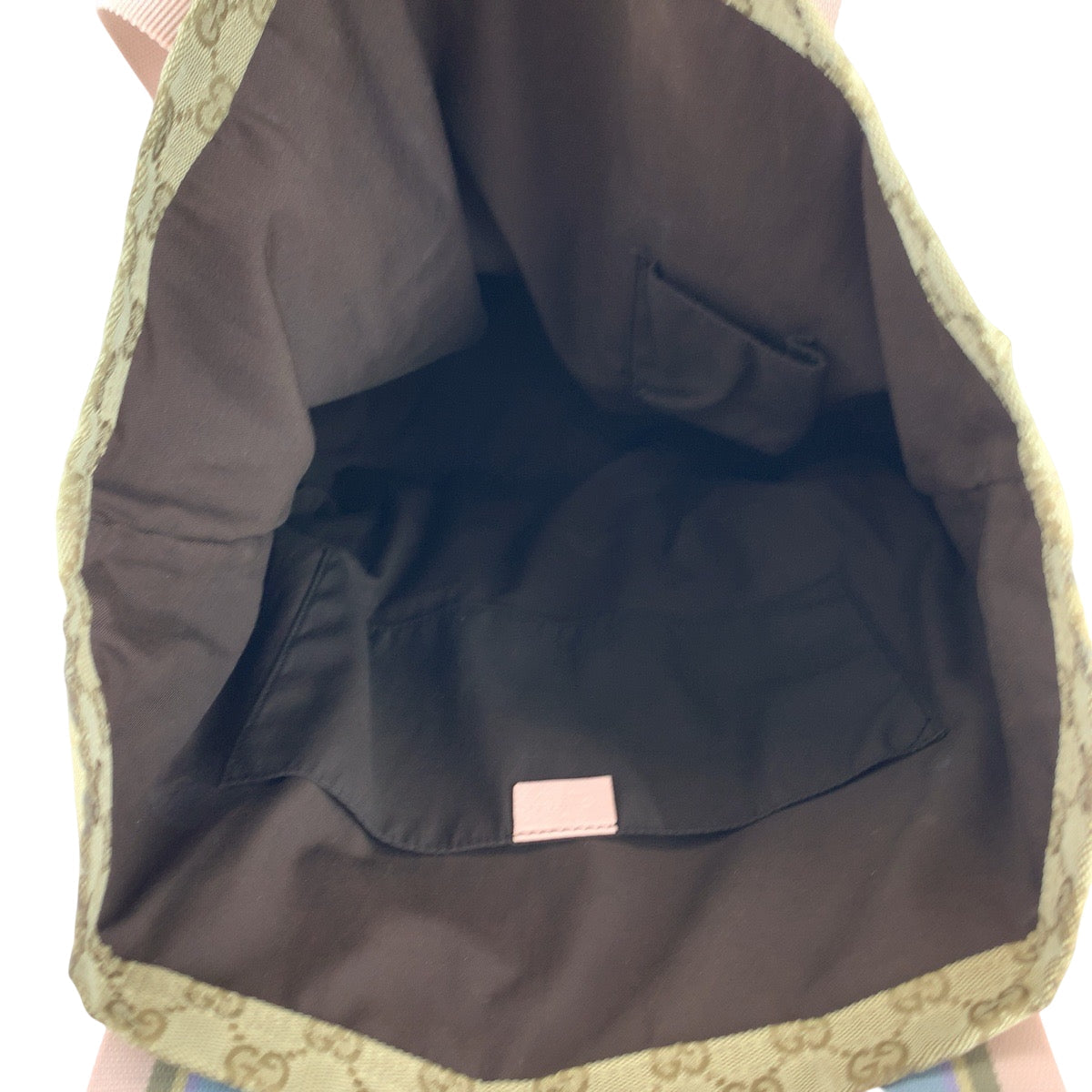 GUCCI Tote Bag 189669 GG canvas beige Sherry