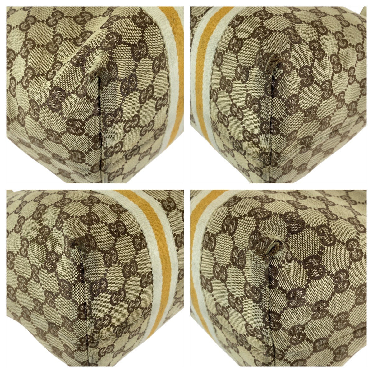 GUCCI Tote Bag 139260 GG canvas beige Sherry line