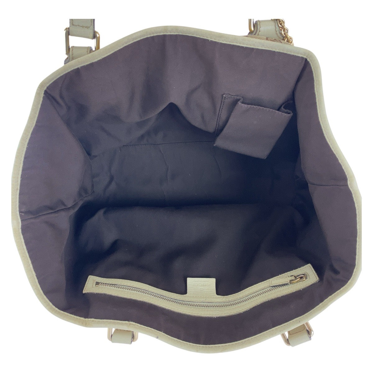 GUCCI Tote Bag 139260 GG canvas beige Sherry line