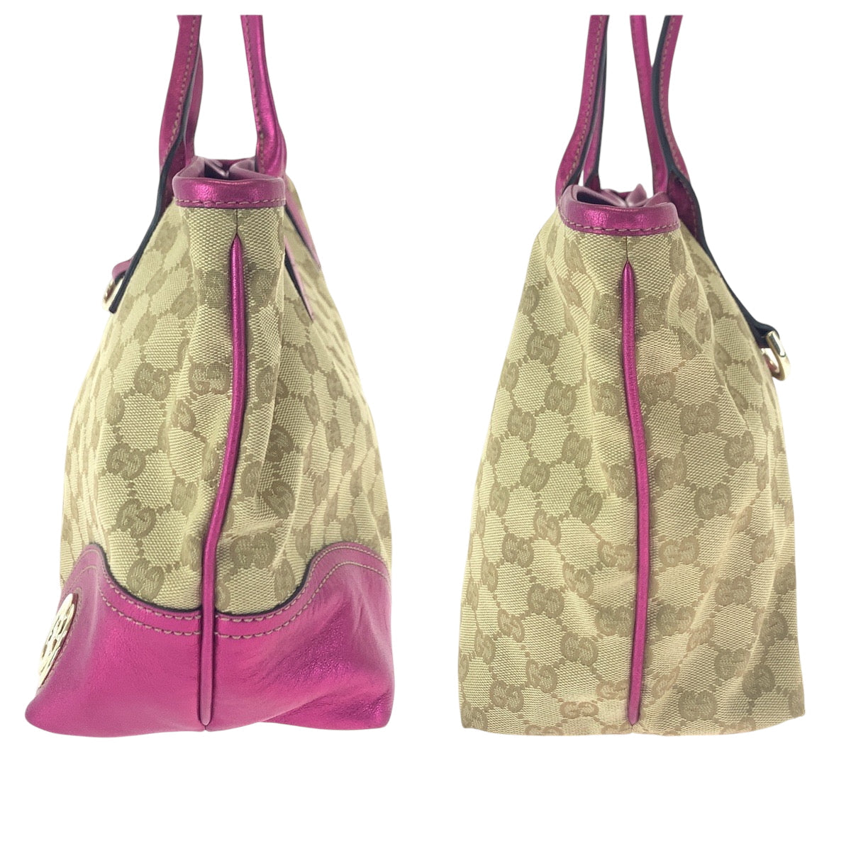GUCCI Tote Bag 169946 GG canvas beige Newbrit