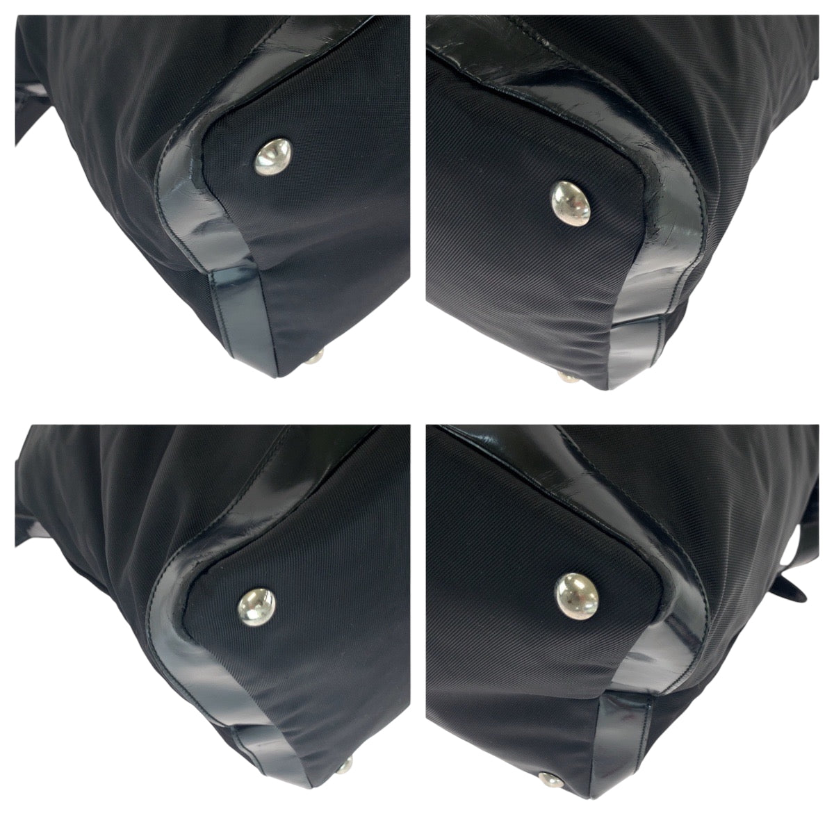 GUCCI Shoulder Bag 012 0153 Nylon black
