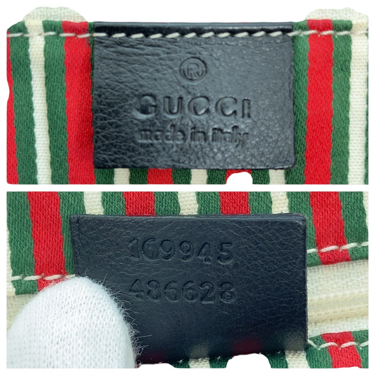 GUCCI Tote Bag 169945 GG canvas black Newbrit