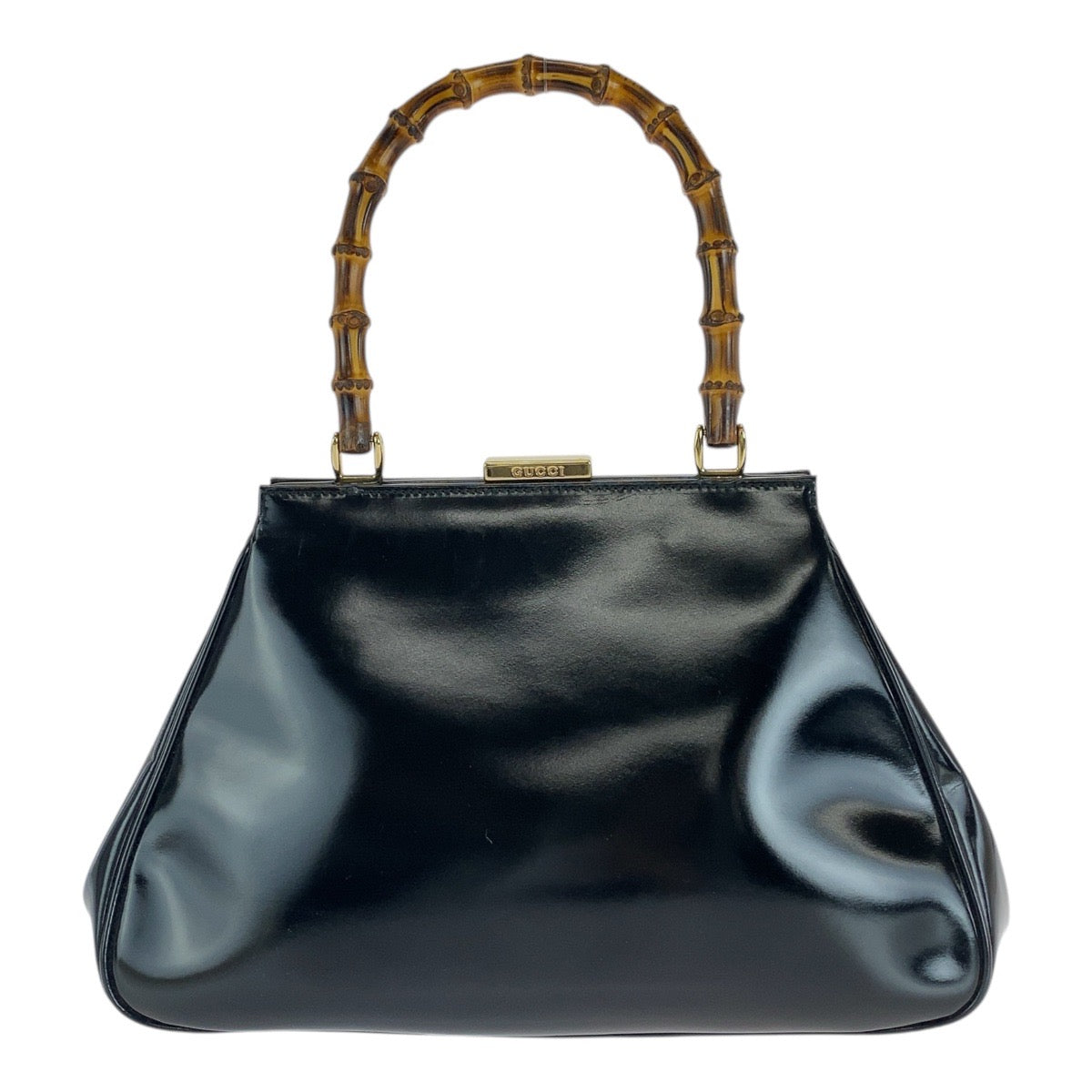 GUCCI Handbag 000 2046 0296 leather black Bamboo