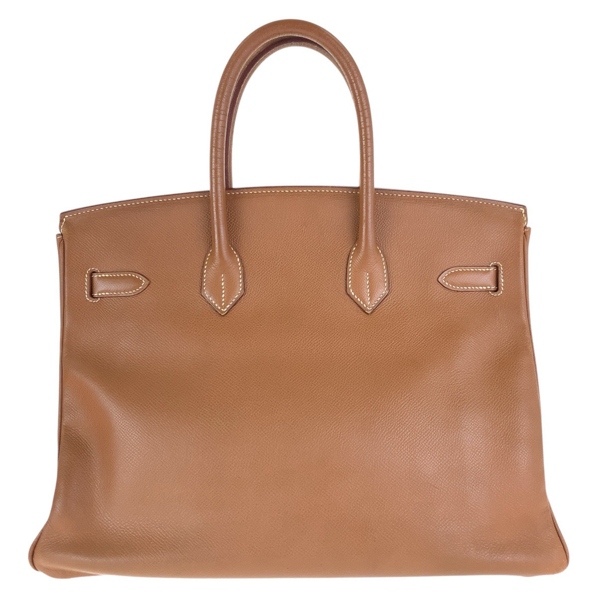 HERMES Handbag Courchevel caramel Birkin 35