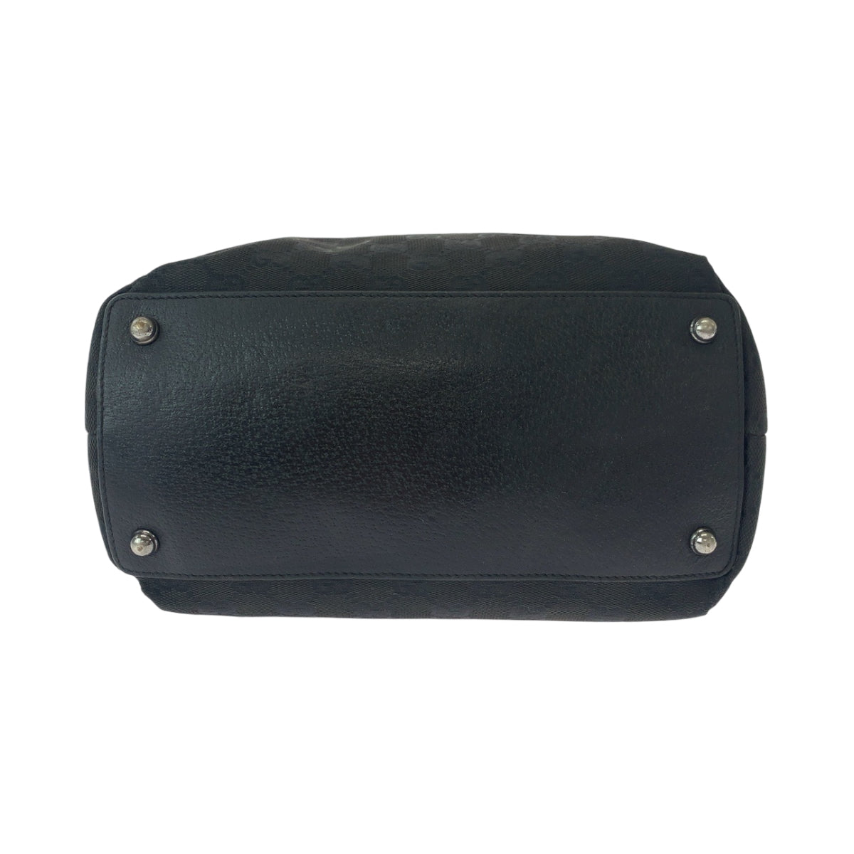 GUCCI Tote Bag 120836 GG canvas black