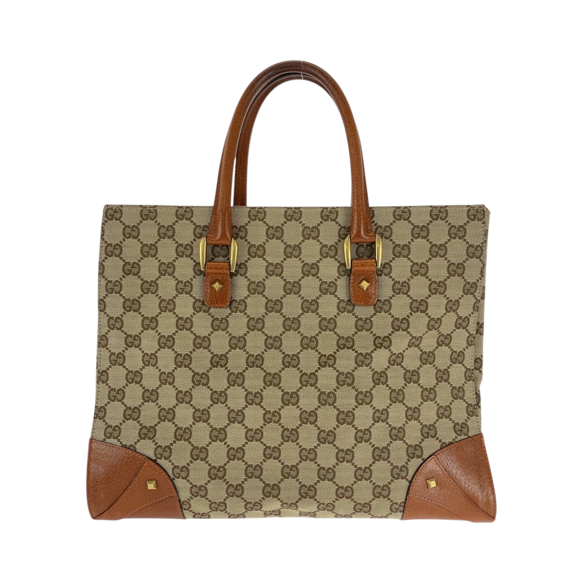 GUCCI Tote Bag 120897 GG canvas beige