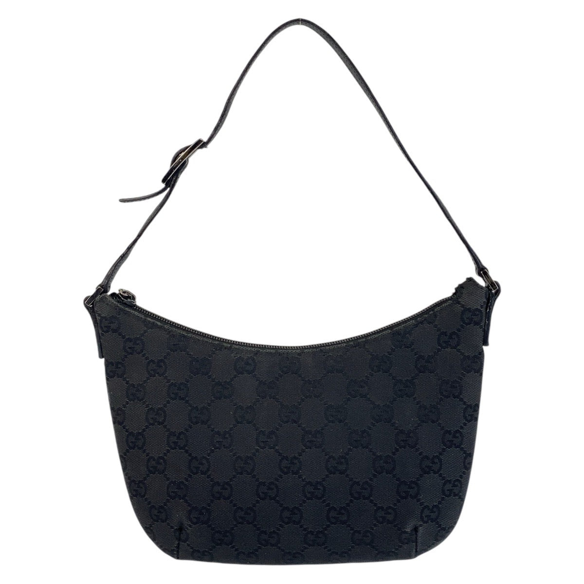 GUCCI Shoulder Bag 32160 GG canvas black