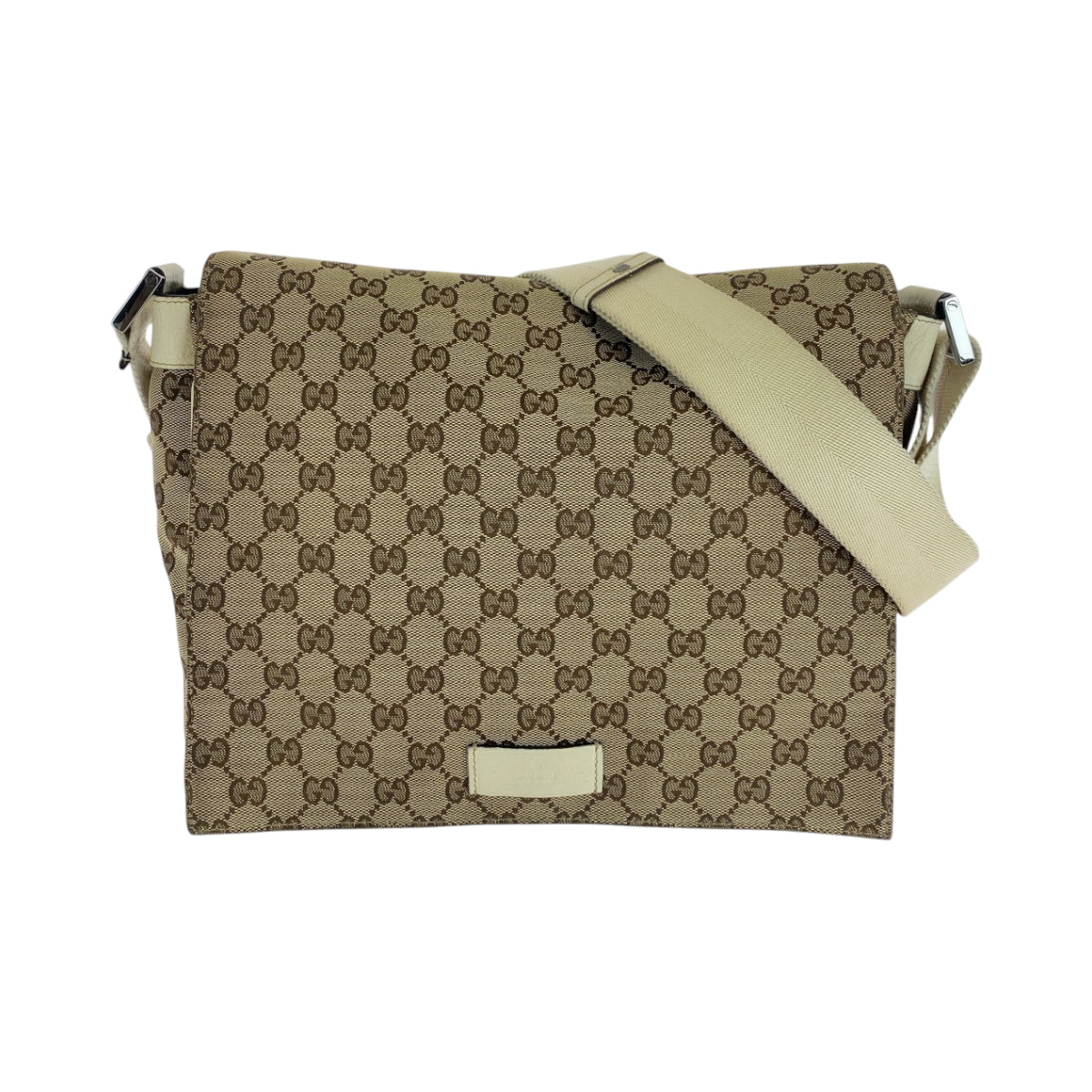 GUCCI Shoulder Bag 146236 GG canvas beige
