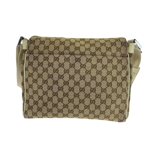 GUCCI Shoulder Bag 146236 GG canvas beige