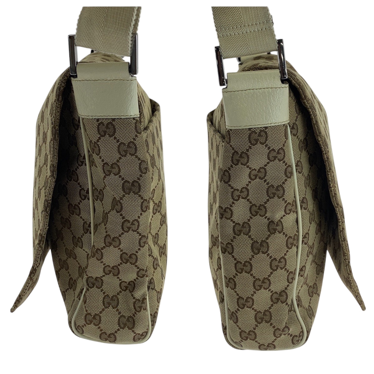 GUCCI Shoulder Bag 146236 GG canvas beige