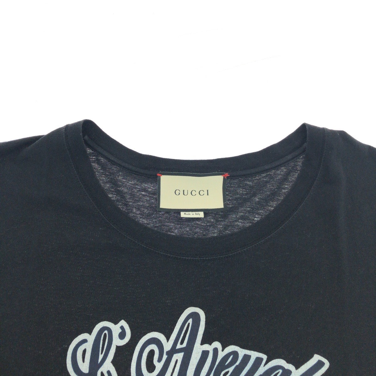 GUCCI Short sleeve T-shirt 430813-X5M72 cotton multicolor 17Stainless Steel Tiger Embroidery L
