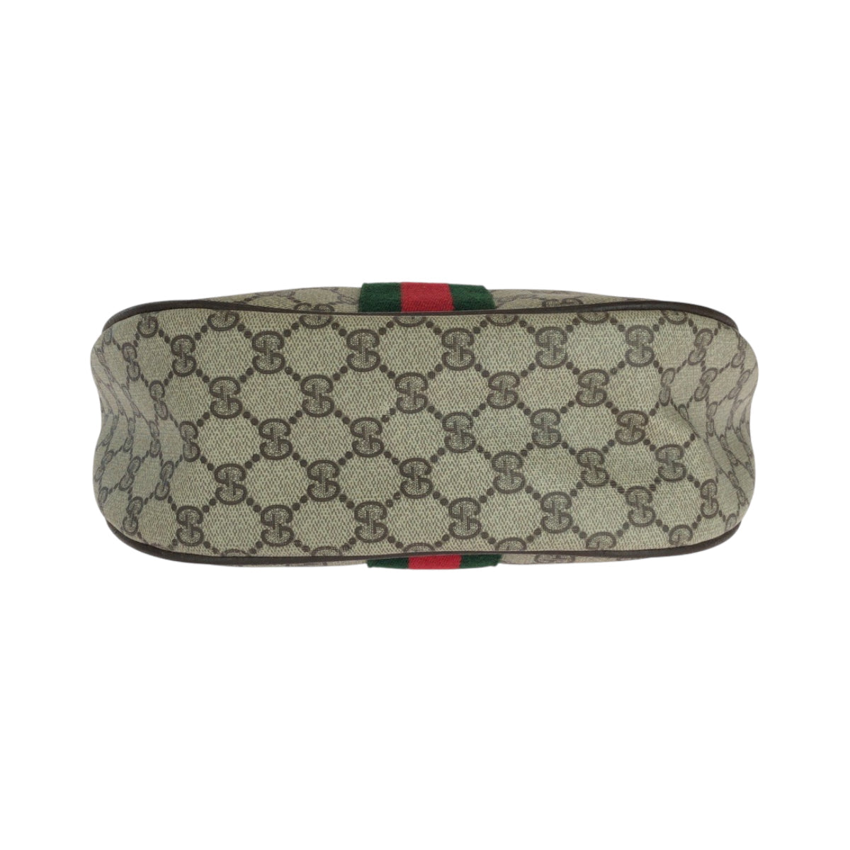 GUCCI Shoulder Bag 10 02 008 GG Supreme Canvas beige Sherry Line Old Gucci