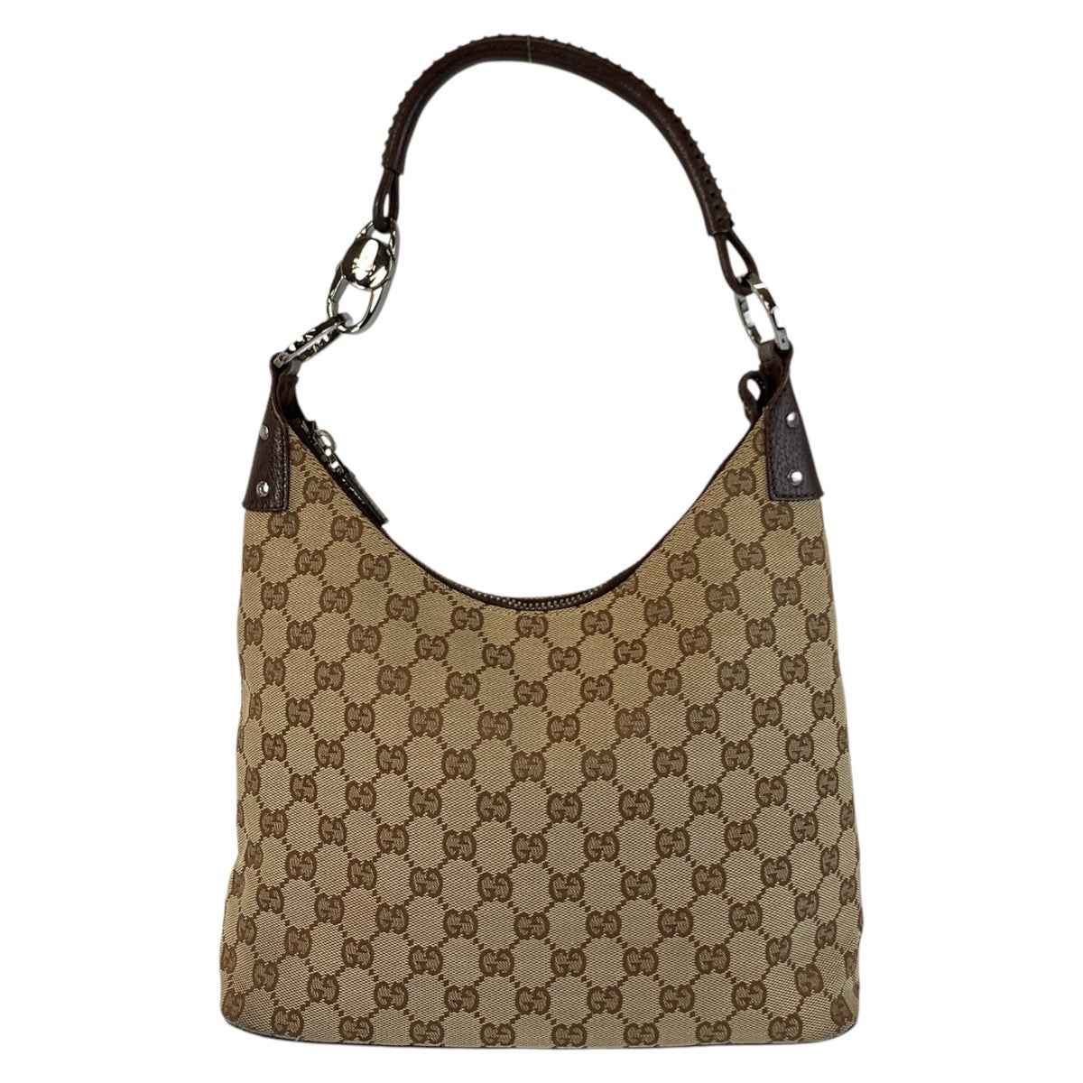 GUCCI Shoulder Bag 115003 GG canvas Beige brown