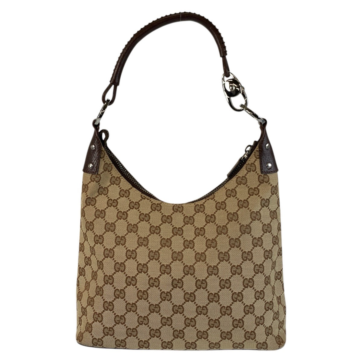 GUCCI Shoulder Bag 115003 GG canvas Beige brown