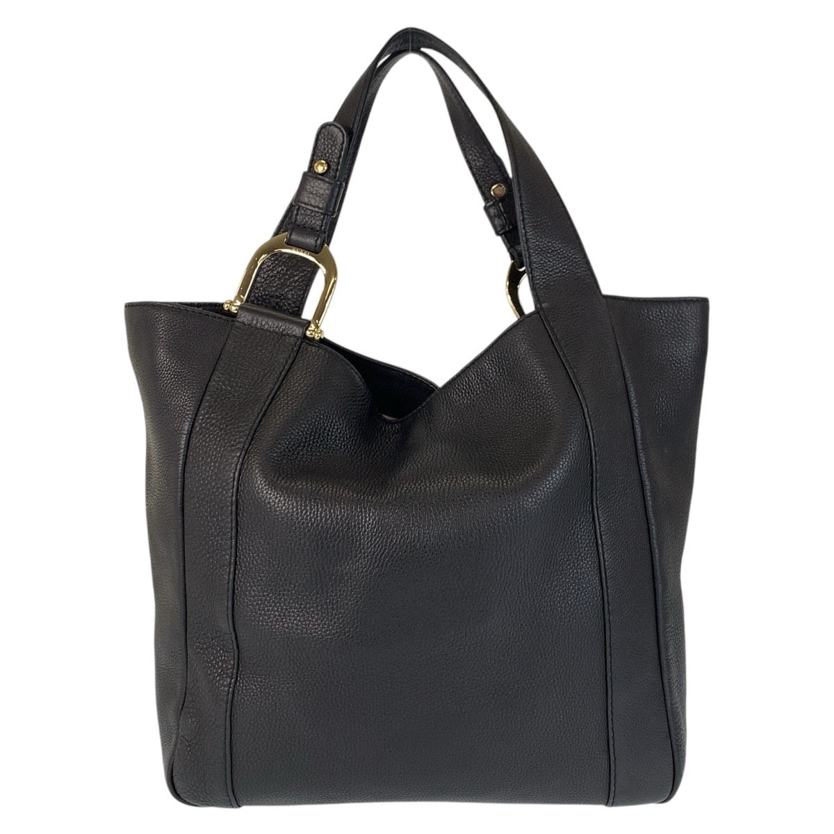 GUCCI Tote Bag 257051 leather black