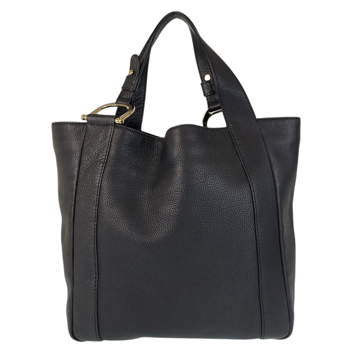 GUCCI Tote Bag 257051 leather black