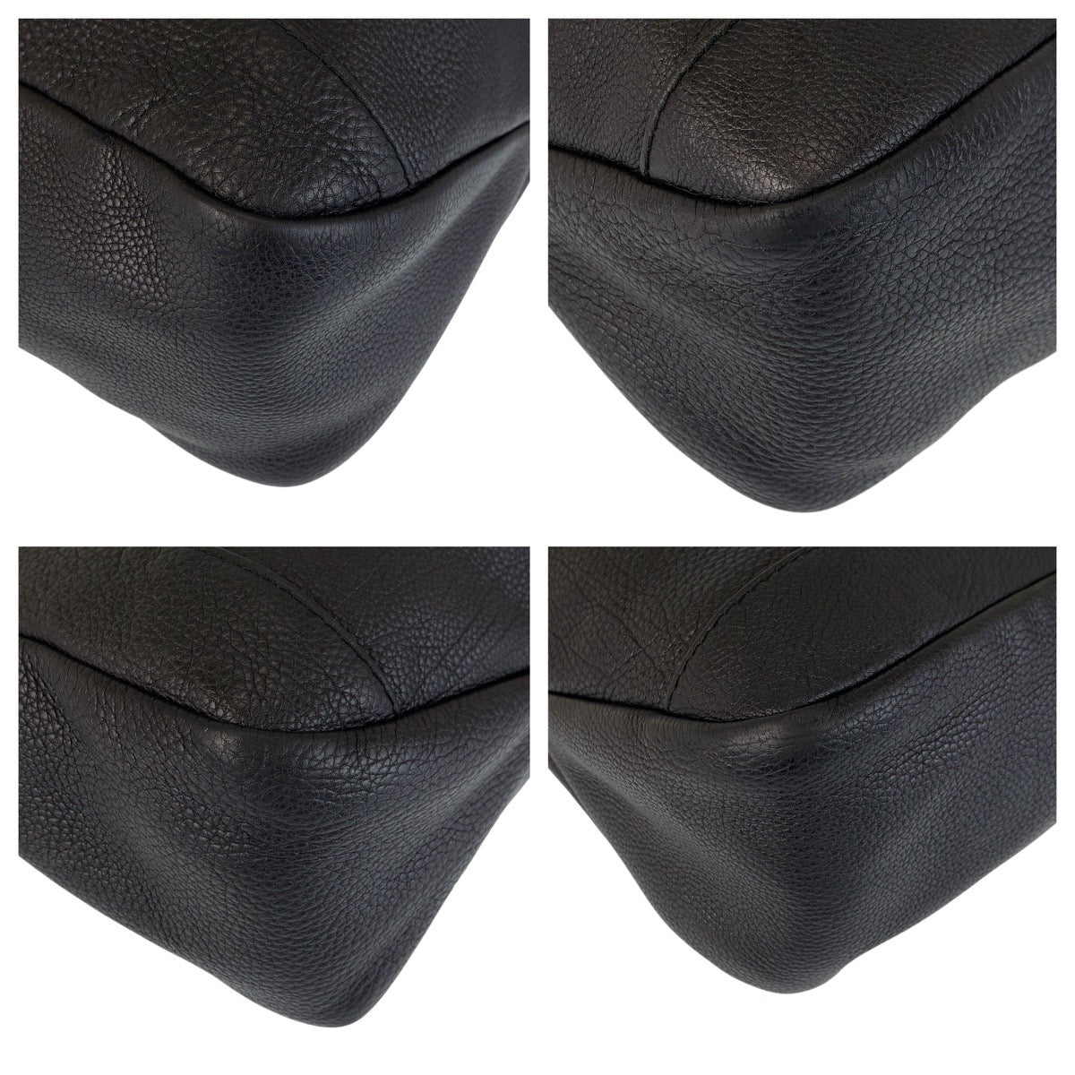 GUCCI Tote Bag 257051 leather black