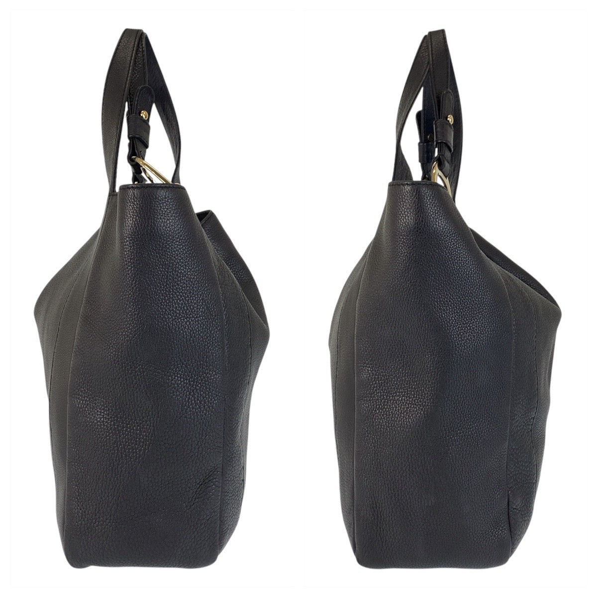 GUCCI Tote Bag 257051 leather black