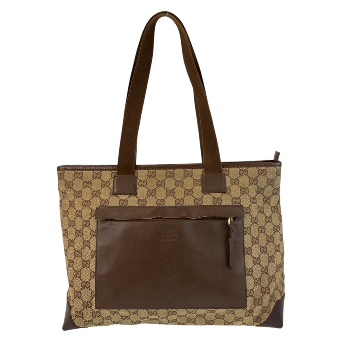 GUCCI Tote Bag 019 0426 GG canvas Brown