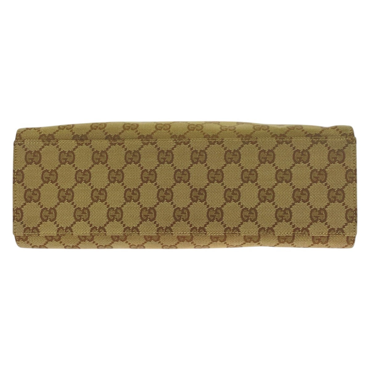 GUCCI Tote Bag 002 1016 GG canvas beige Bamboo