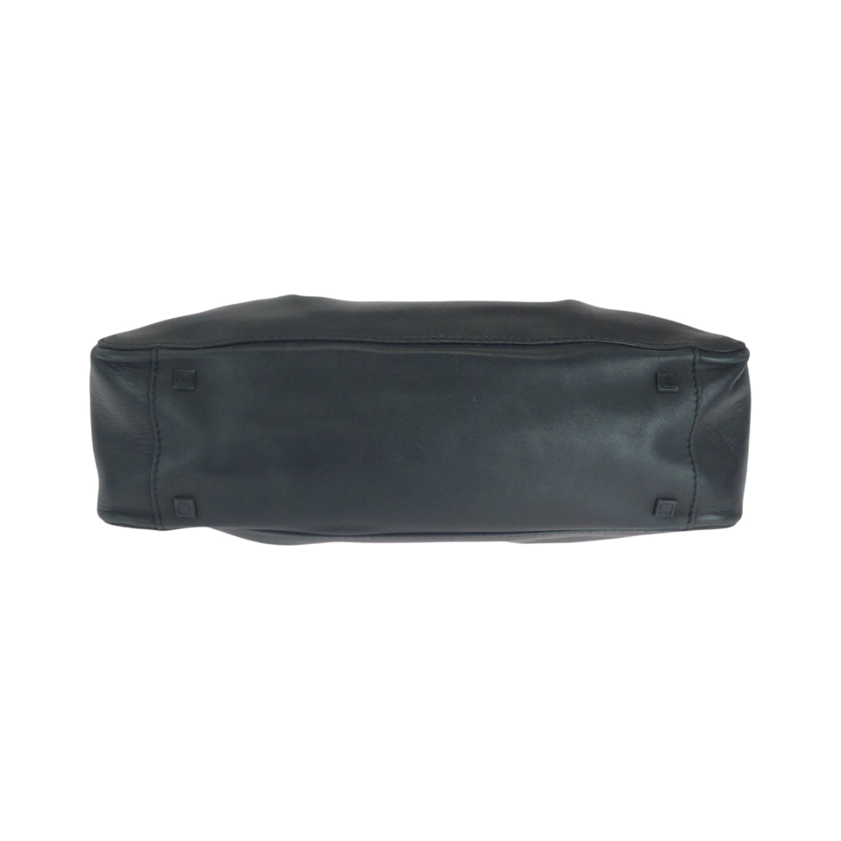 GUCCI Tote Bag 94898 leather Black GoldMetal