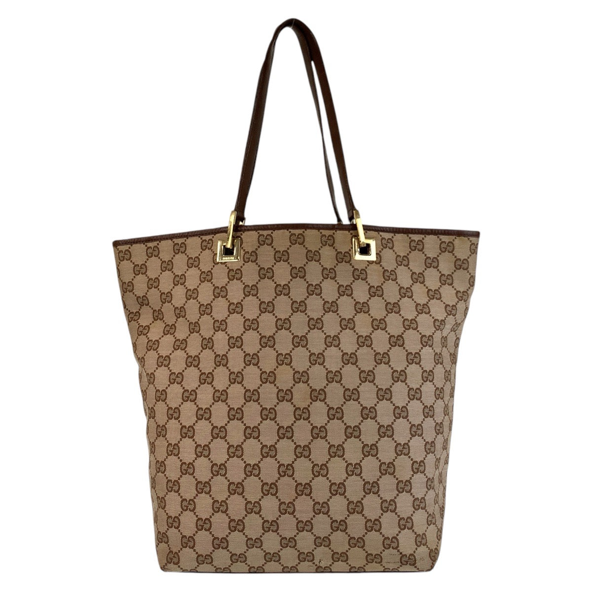 GUCCI Tote Bag 002 1098 GG canvas Brown