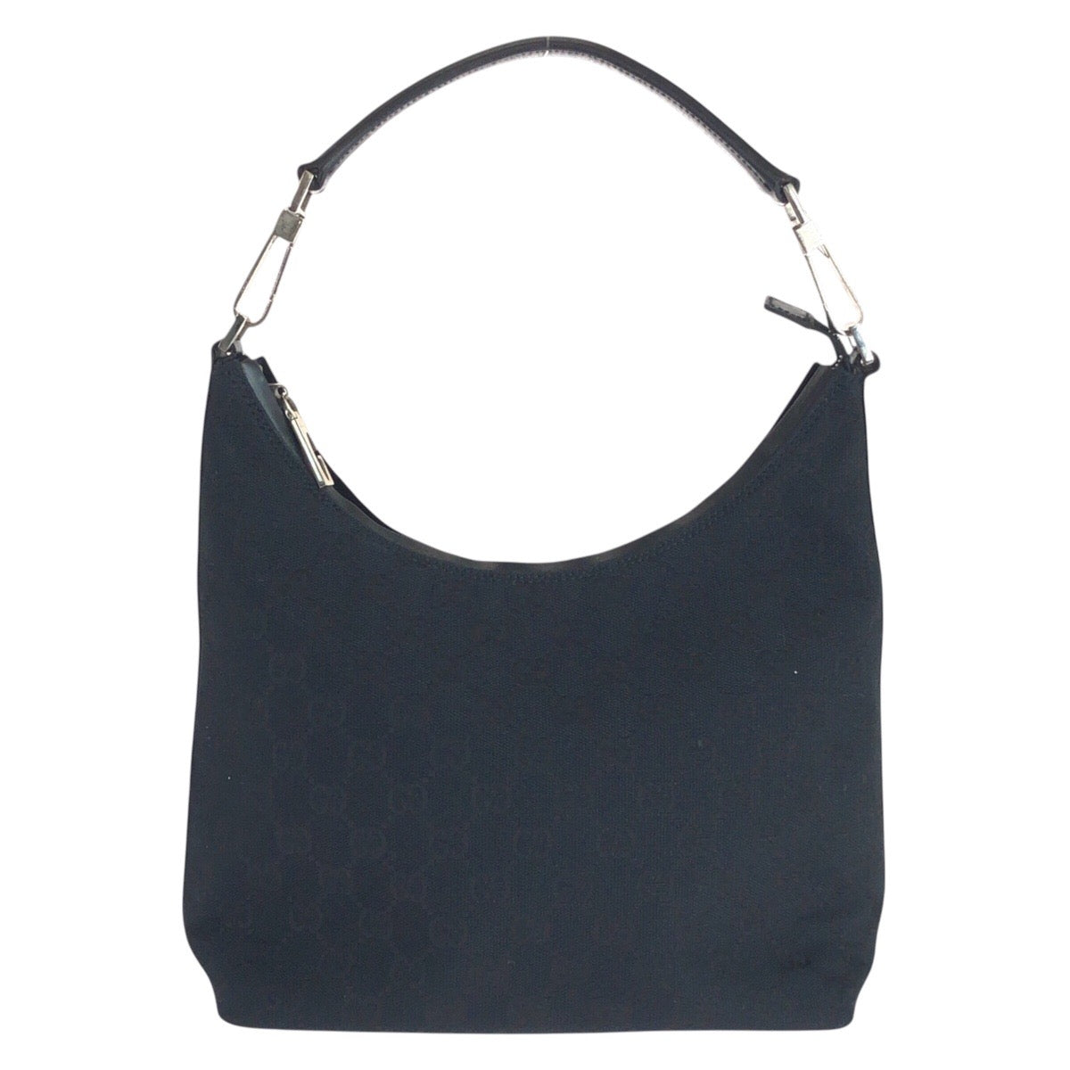 GUCCI Shoulder Bag 000 0602 GG canvas black