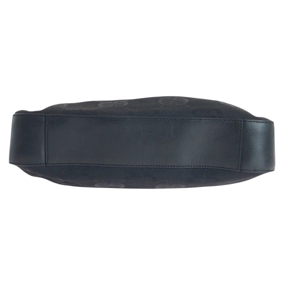 GUCCI Shoulder Bag 001 3821 canvas black Jumbo GG