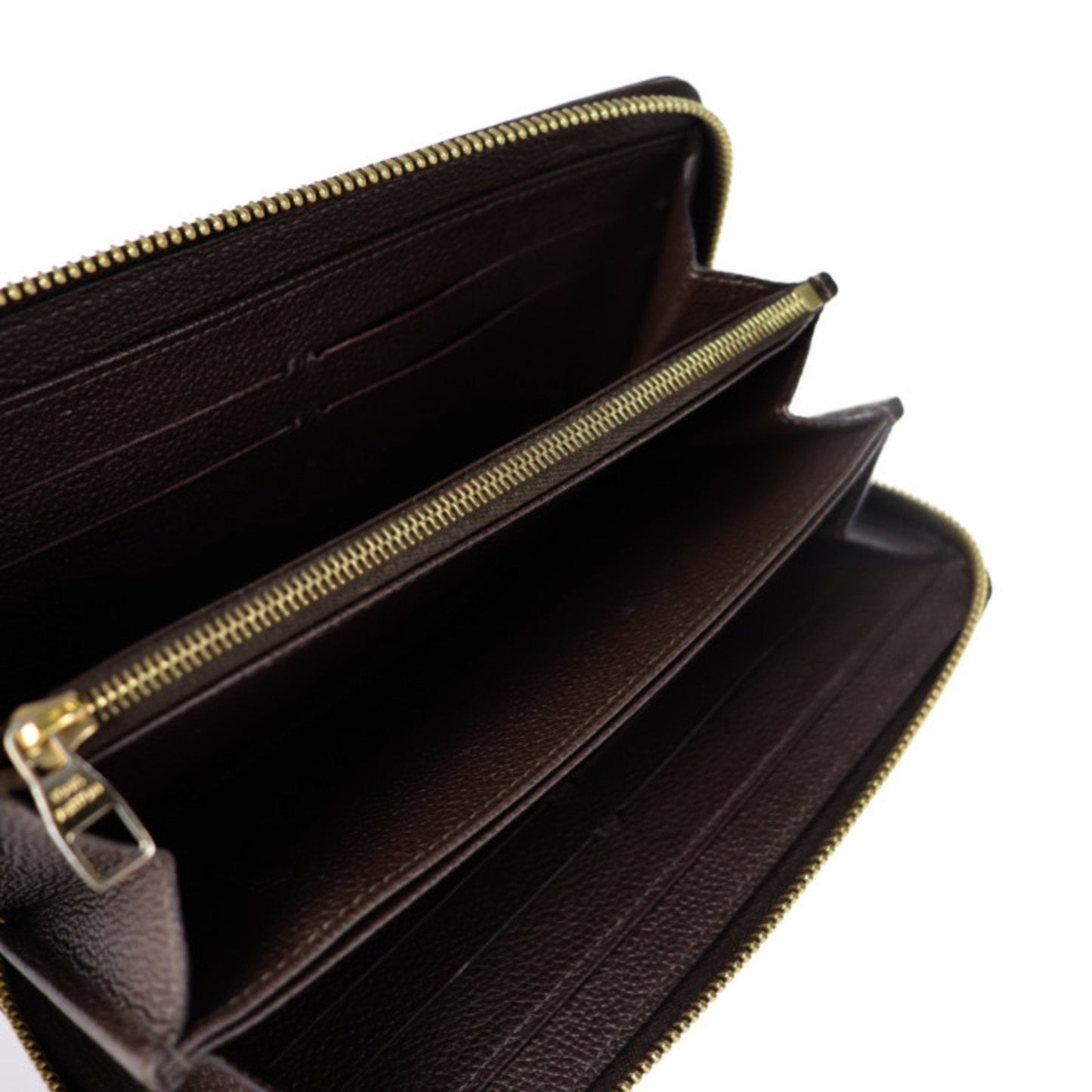 Louis Vuitton Brown Canvas Zippy wallet wallet accessories
