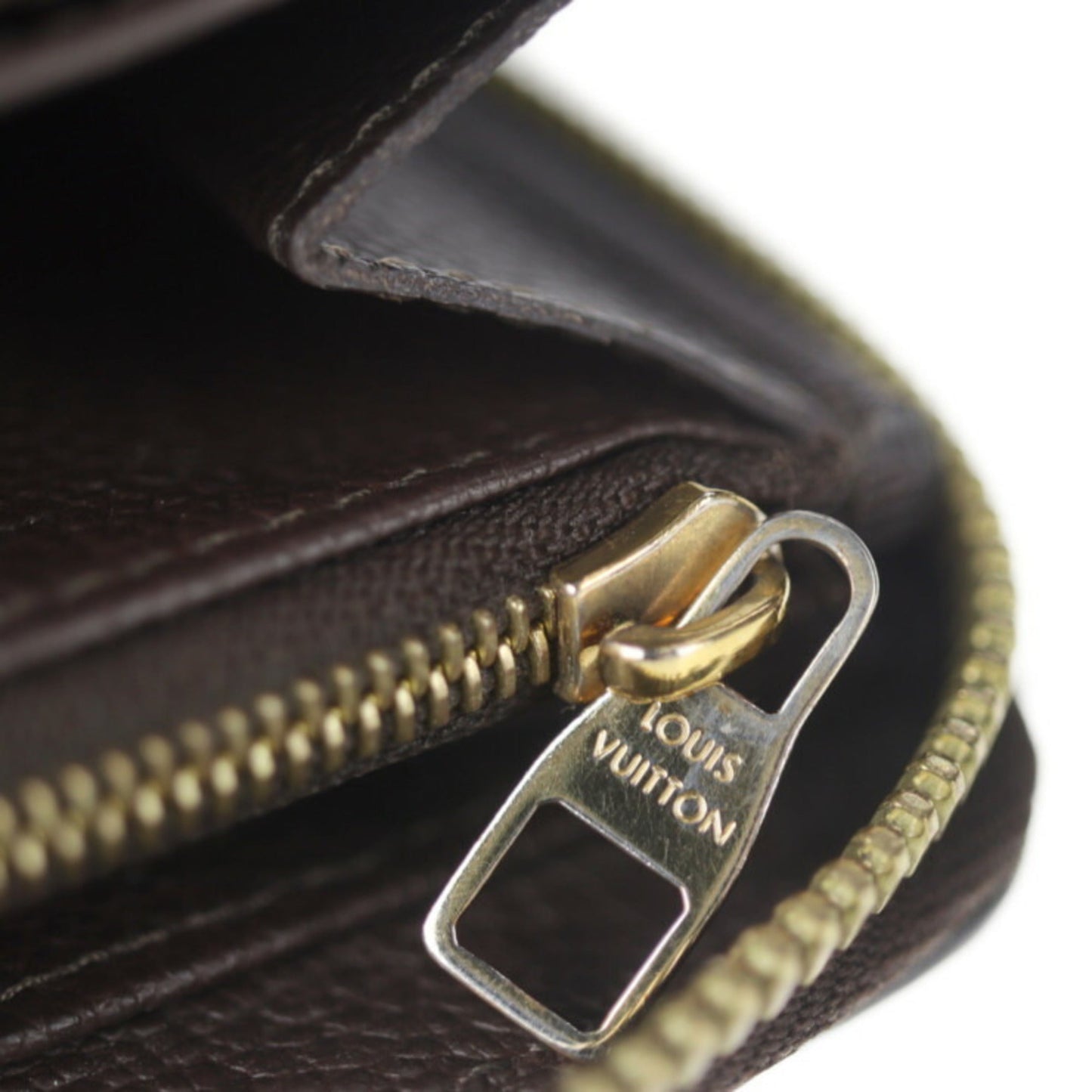 Louis Vuitton Brown Canvas Zippy wallet wallet accessories