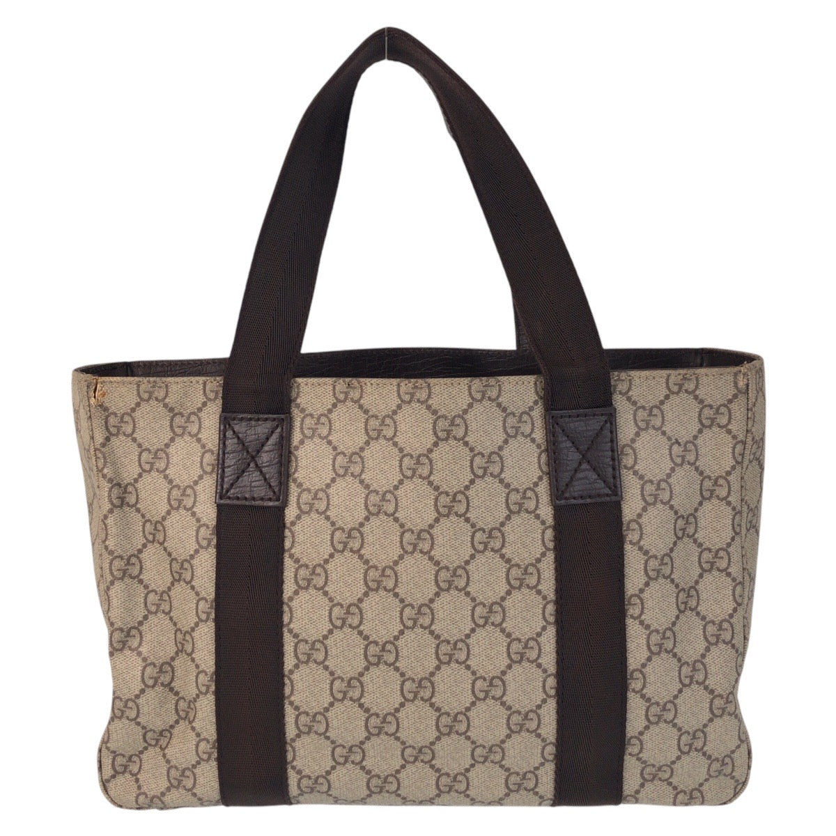 GUCCI Tote Bag 141976 GG Supreme Canvas beige