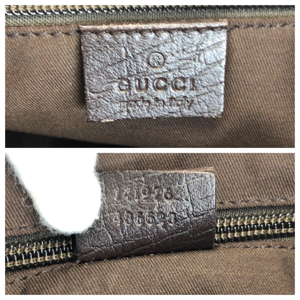 GUCCI Tote Bag 141976 GG Supreme Canvas beige