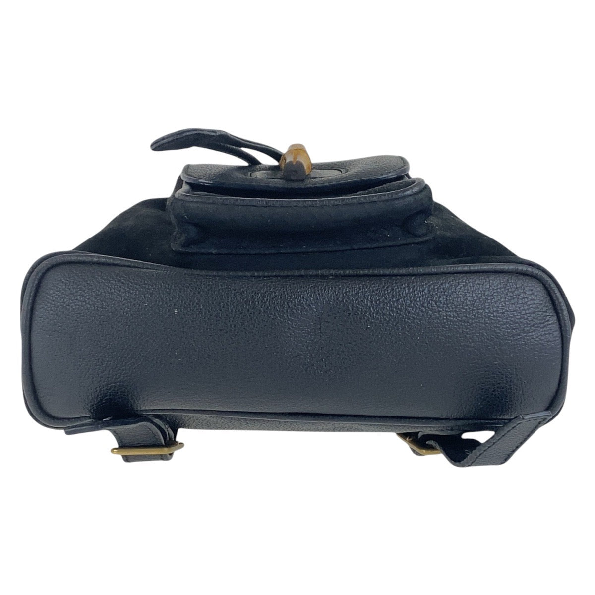 GUCCI Backpack 003 2852 0030 0 Suede black Bamboo
