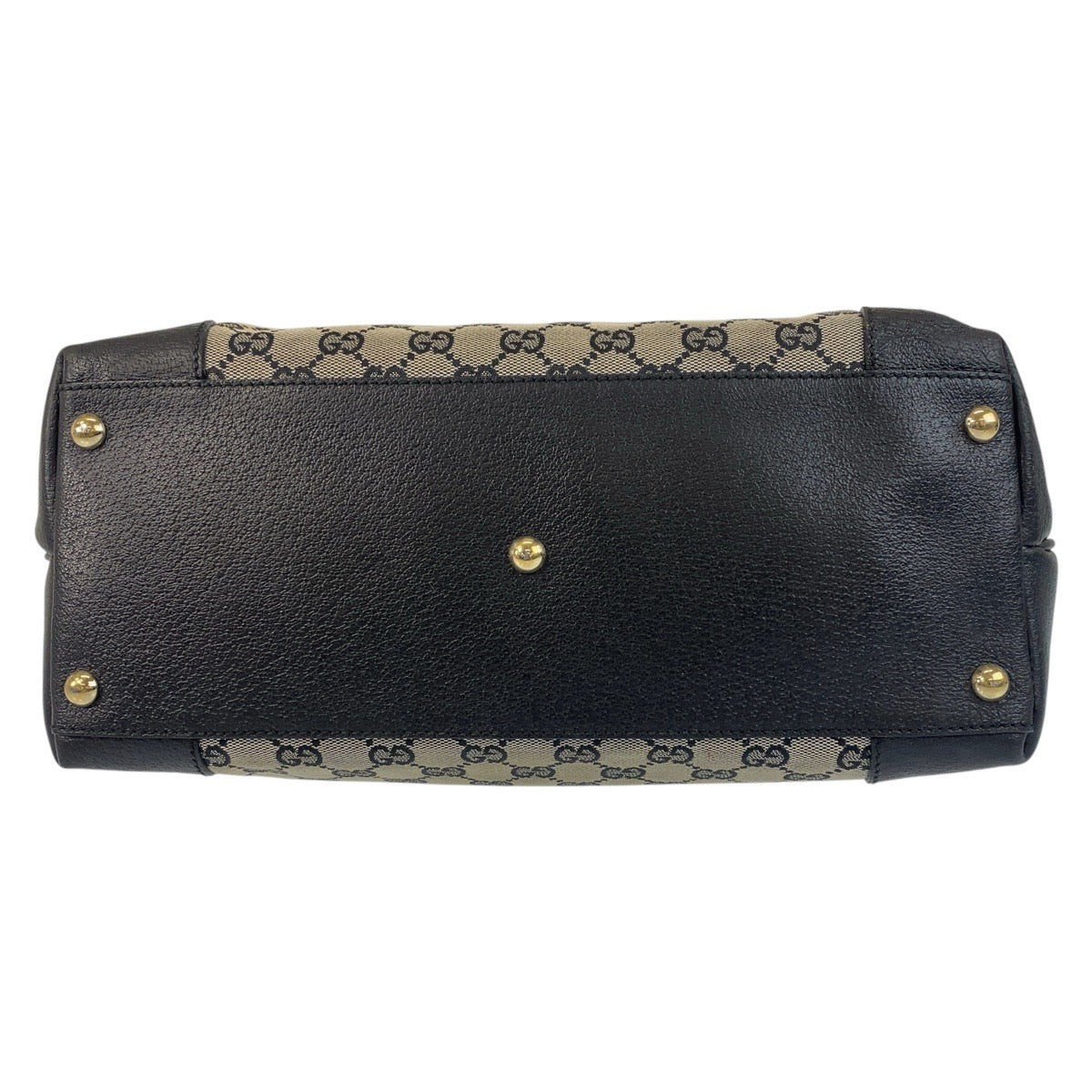 GUCCI Tote Bag 263345 GG canvas gray black black