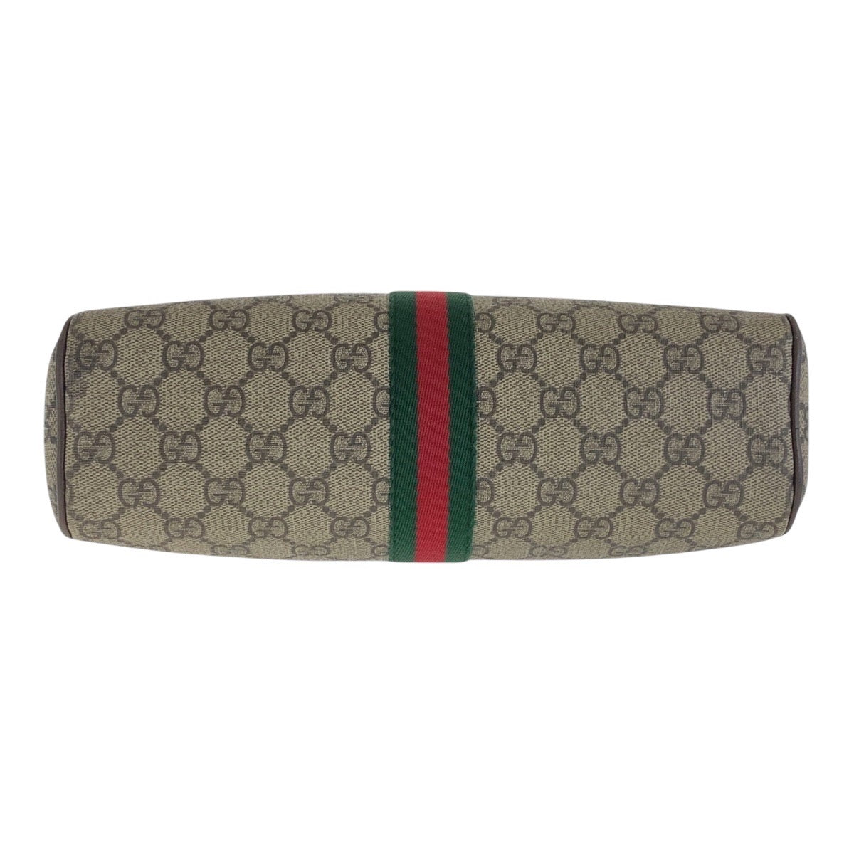 GUCCI Shoulder Bag 517060 GG Supreme Canvas Beige Gold Metal Sherry Line Ophidia