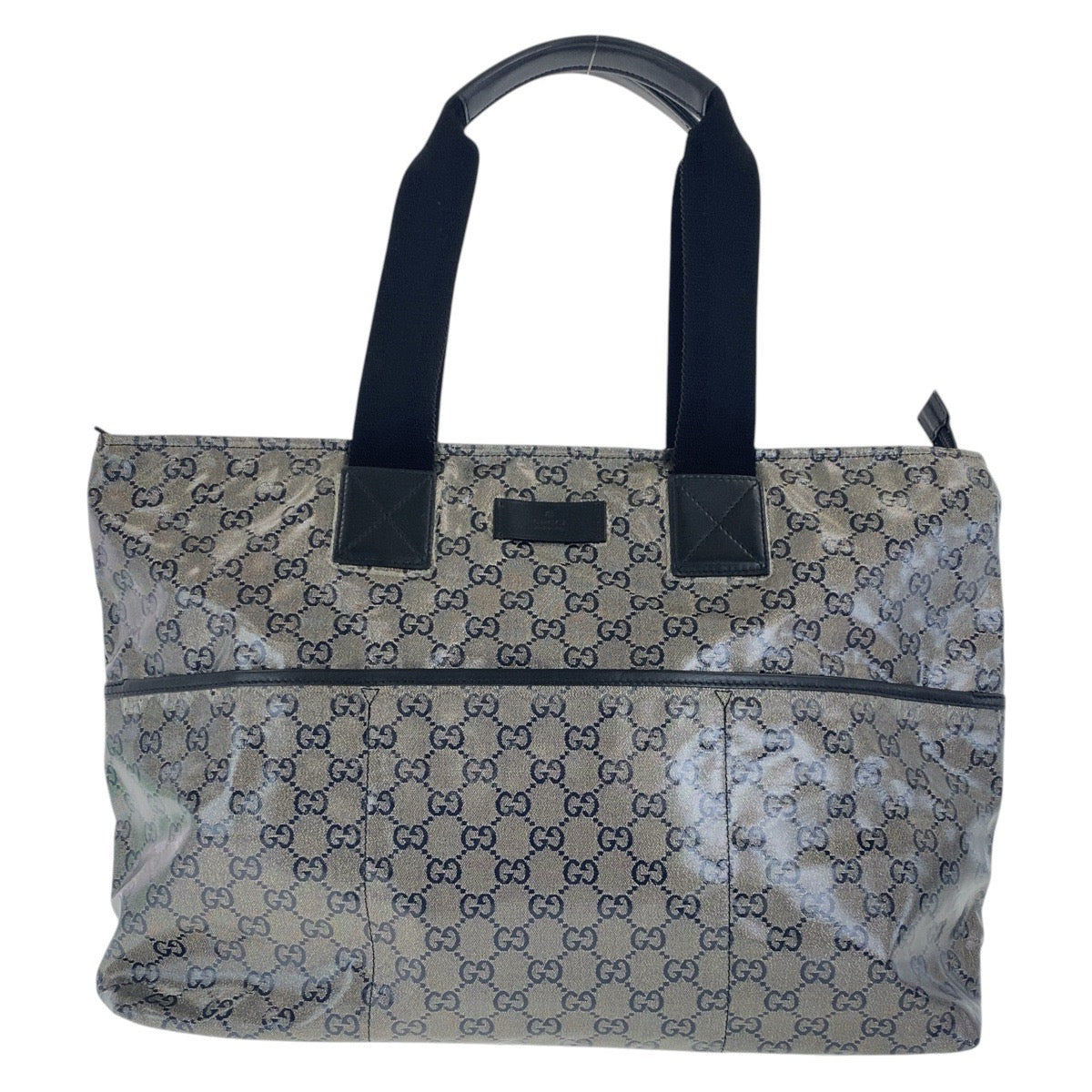 GUCCI Tote Bag 155524 Coated canvas gray Shoulder Bag