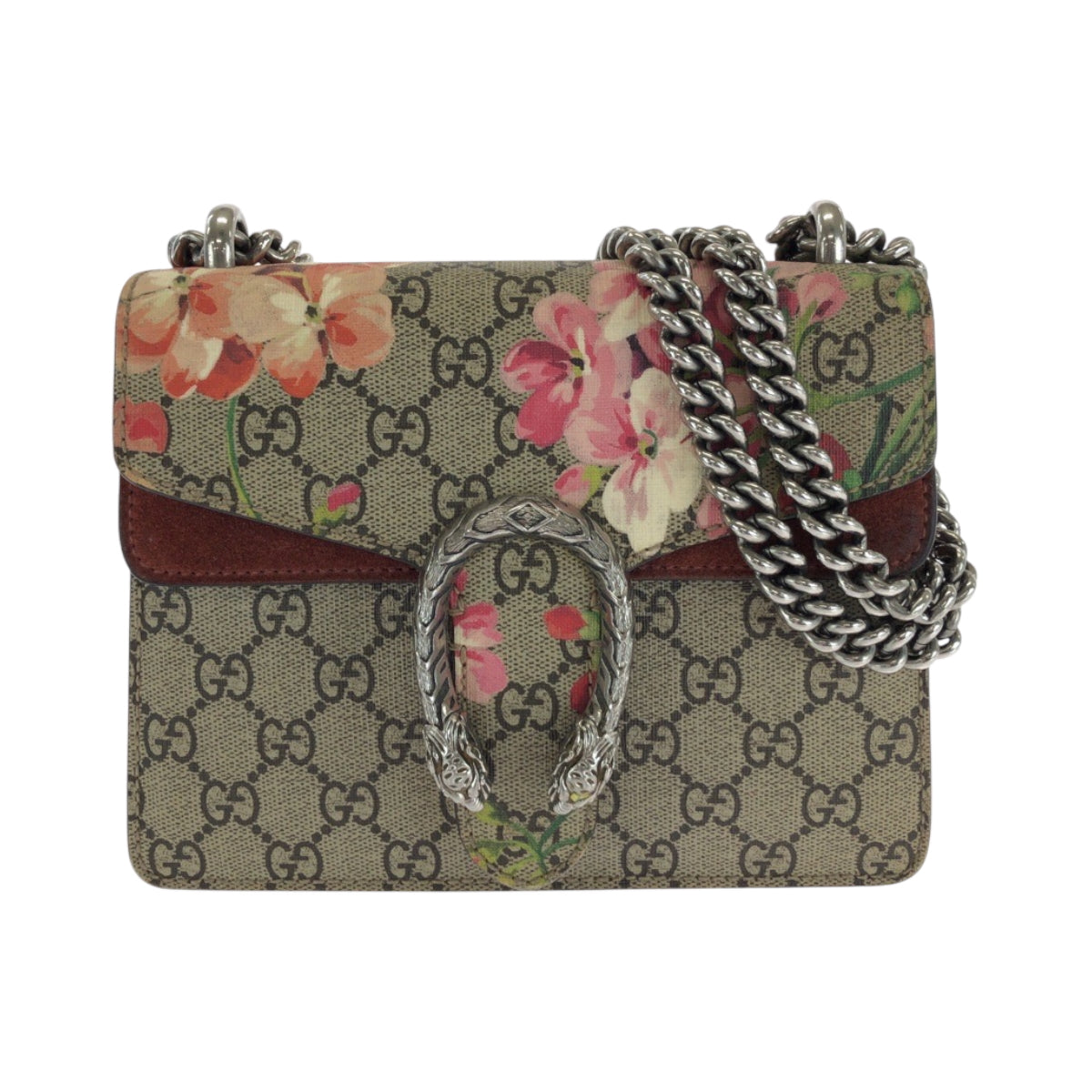 GUCCI Shoulder Bag 421970 GG Supreme Canvas multicolor GG Blooms Dionysus